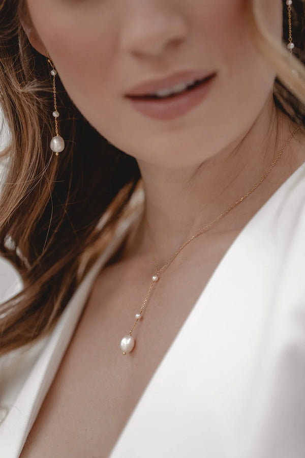 Celestial | Brautschmuckset mit Perlen