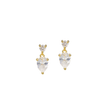 Polaris | Kleine Kristallohrringe Braut