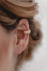 Sparkly | Ear Cuff mit kleinen Kristallen