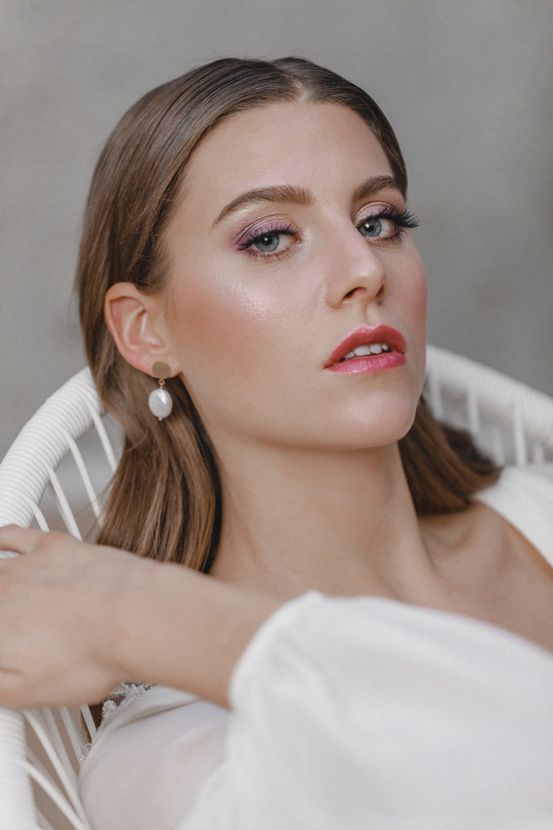Joana | Elegante Perlenohrringe zur Hochzeit